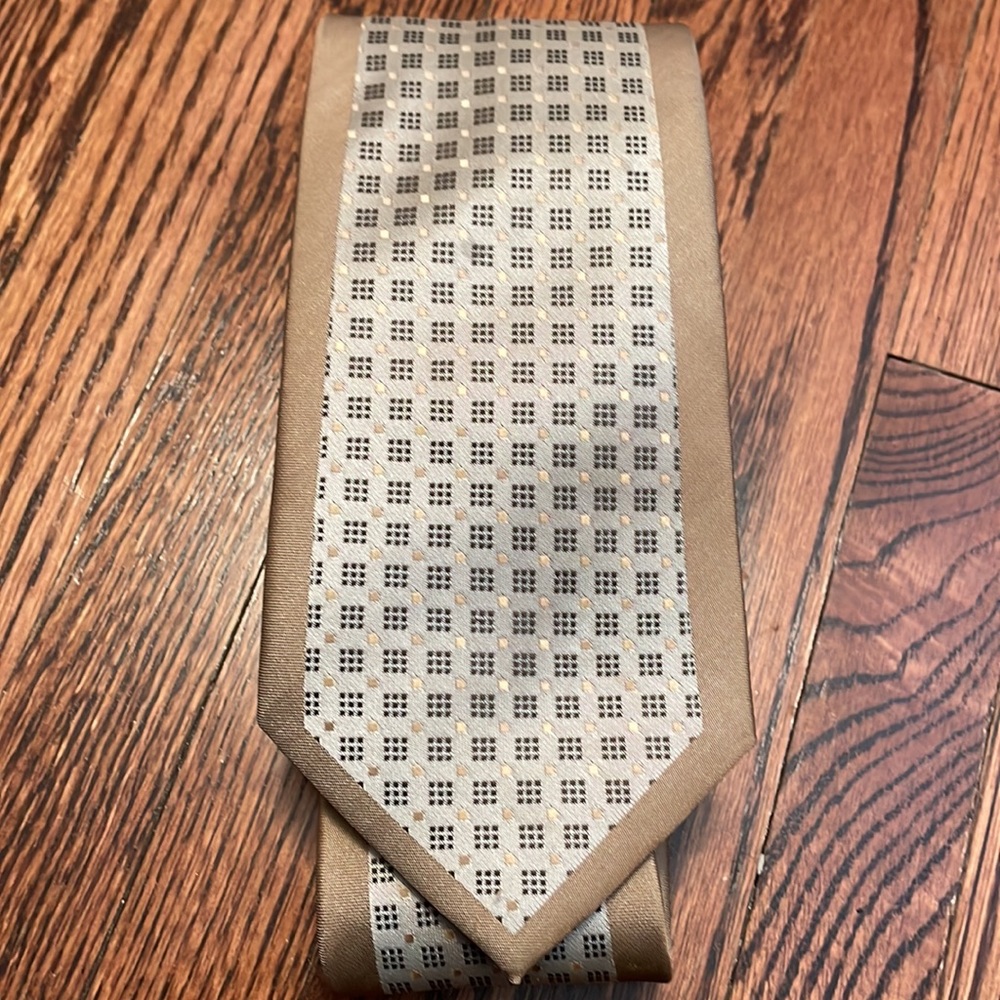 Mens tie. Pure silk hand made. Giancarlo -Milano.